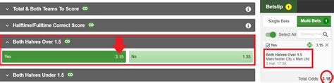 both half under 1.5 no meaning